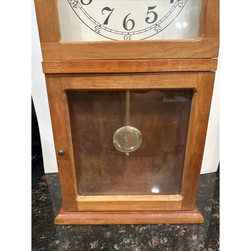 ANTIQUE SESSIONS REGULATOR OAK 
